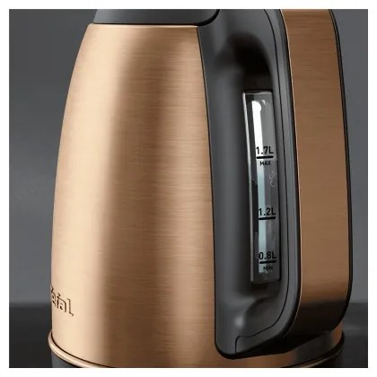 Tefal - Bollitore elettrico a bollitura rapida COPPERTINTO 1,7 l 2400 W/230 V