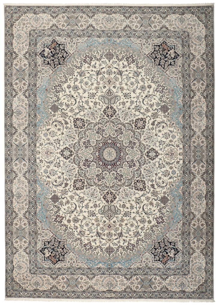 Nain Tappeto 310 x 420 (Iran) Annodato A Mano