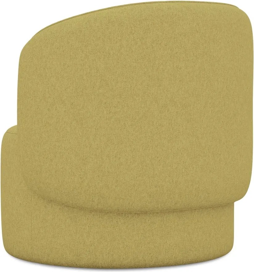 Poltrona color senape Ipo – Makamii