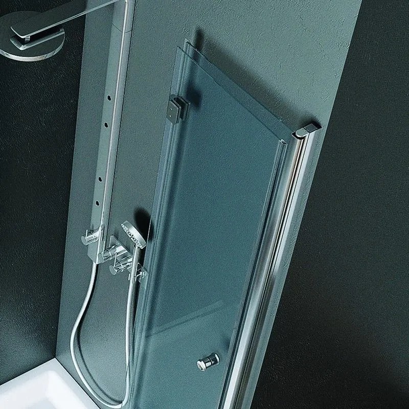 Kamalu - box doccia 60x60 cm doppia apertura a libro modello ks7000