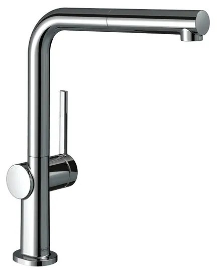 Rubinetto da cucina a l Talis M54 argento cromato lucido HANSGROHE