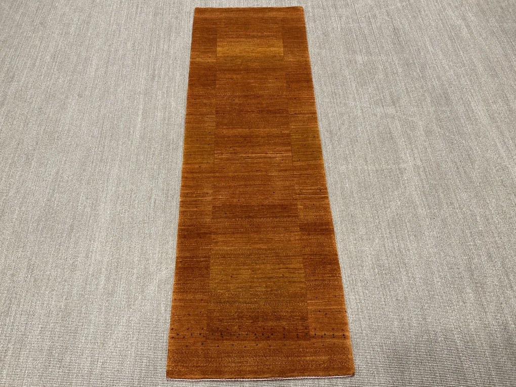 Loribaft Tappeto 280x90 Giallo (Iran) Annodato A Mano