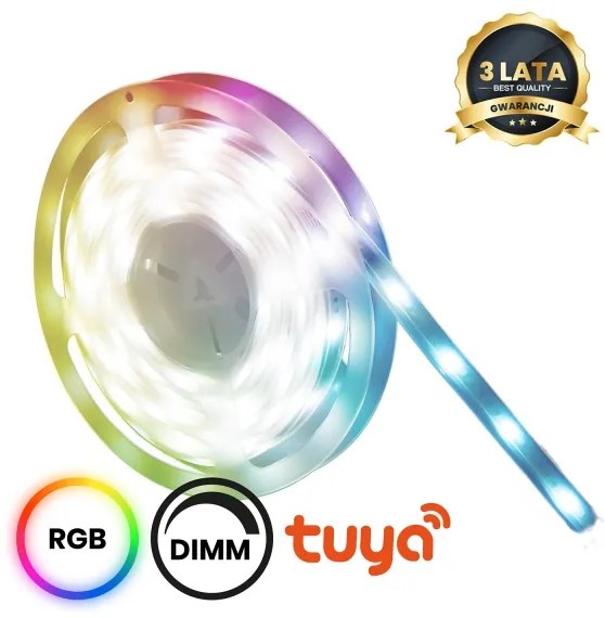 LED RGBW Striscia bagno dimmerabile LED/7,5W/12V IP65 3m Wi-Fi Tuya