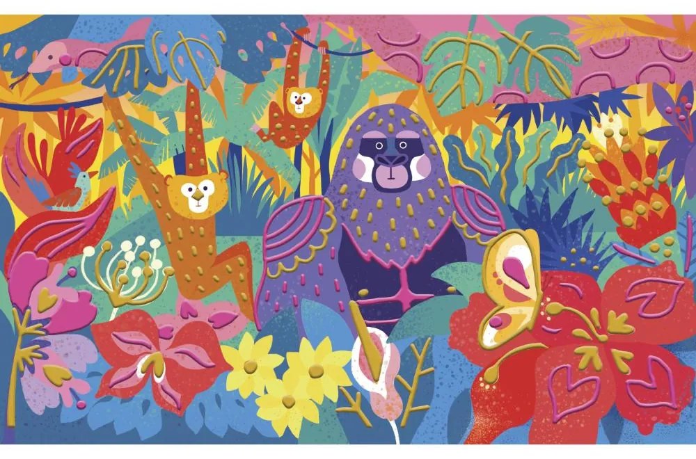 Atelier per bambini midi - 3D pittura - Giungla