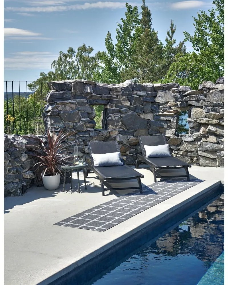 Tappeto da interno/esterno color antracite 180x260 cm Ada Granit – Pappelina