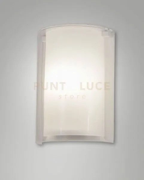 Maribel applique trasparente in vetro 1 luce attacco e27 ip20