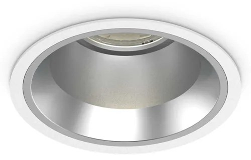 Faretto Ad Incasso Off Alluminio Bianco Led 15W 3000K Luce Calda