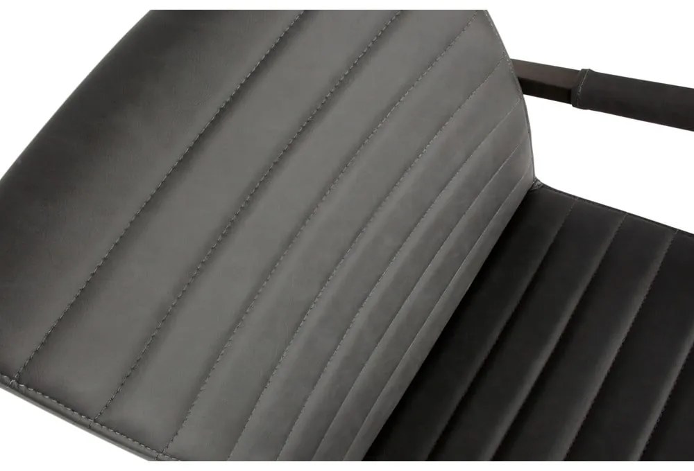 Sedia da pranzo nera Bas - WOOOD