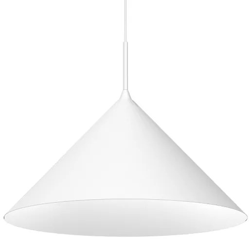Lampada sospesa a cavo CAPITAL 1xGX53/15W/230V Ø 46 cm bianco
