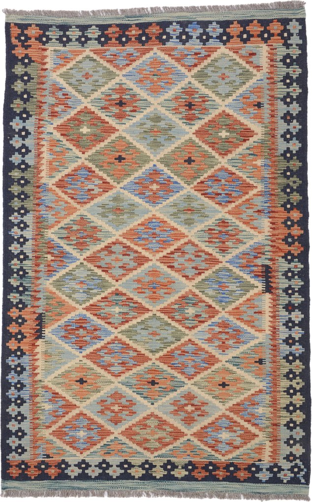 Kilim Tappeto 110 x 170 (Afghanistan) Tessuto A Mano