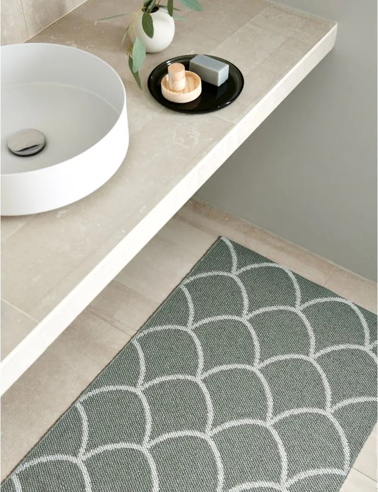 Passatoia da interno/esterno verde 70x150 cm Kotte Army Sage – Pappelina