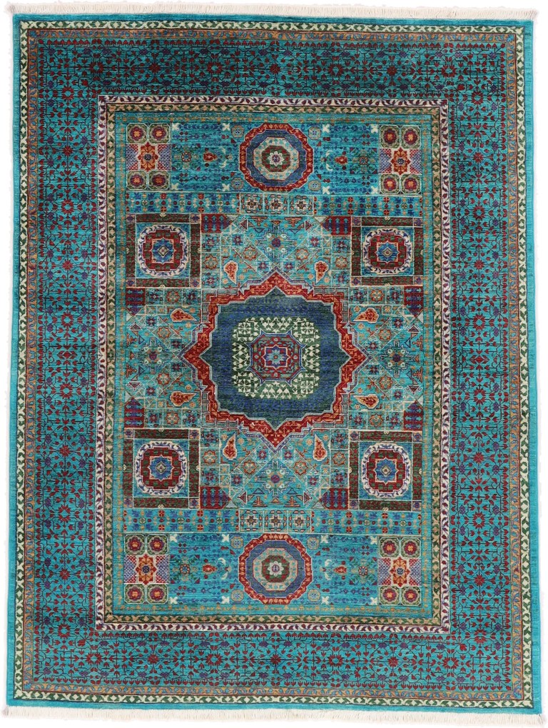 Mamluk Tappeto 200 x 160 (Afghanistan) Annodato A Mano