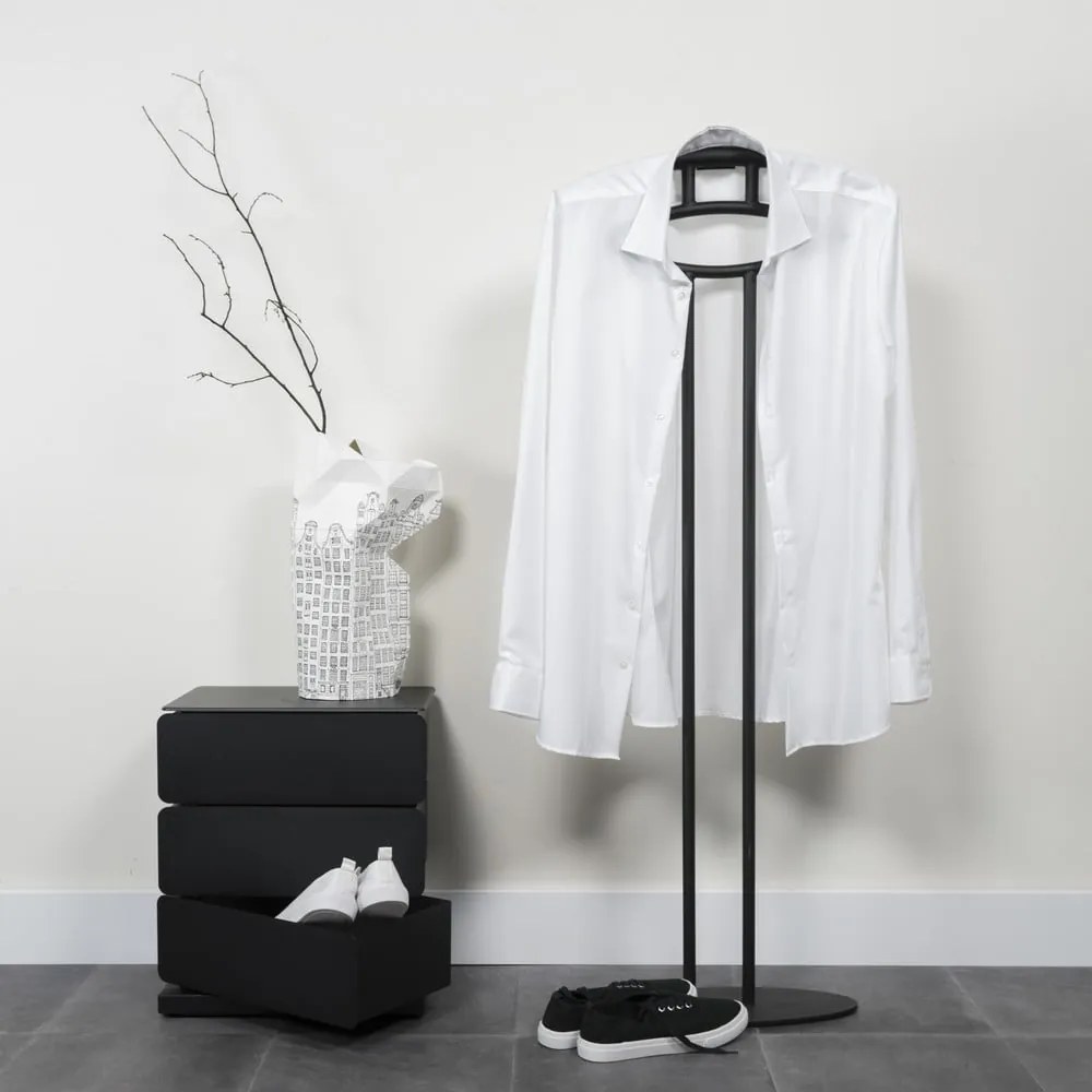 Cassettiera nera in metallo 37x45x26 cm Joey – Spinder Design