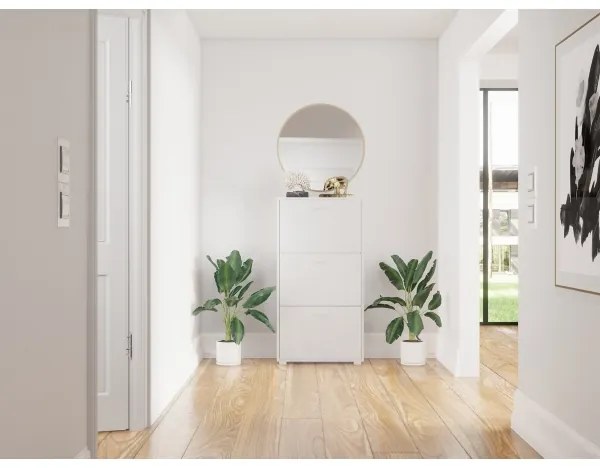 Scarpiera PIGO bianca