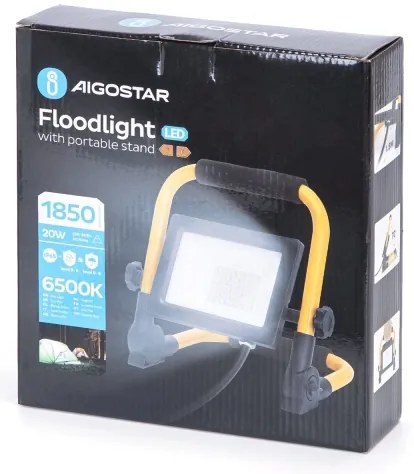 Aigostar - LED Riflettore con il supporto LED/20W/230V 6500K IP65