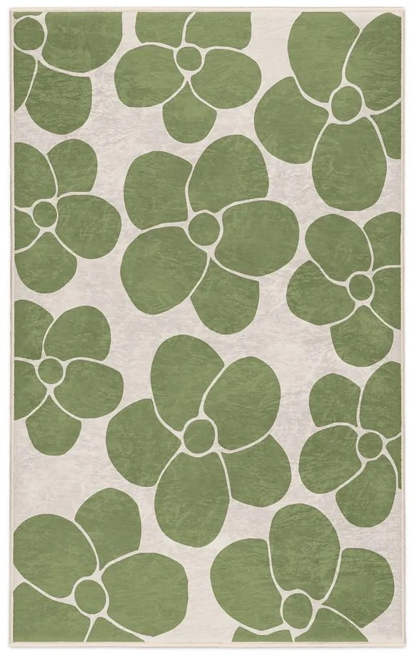 Tappeto verde lavabile 160x230 cm Green Meadow – Mila Home