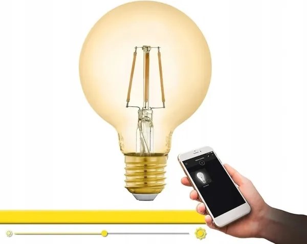 Lampadina LED dimmerabile VINTAGE E27/5,5W/230V 2200K - Eglo 12572