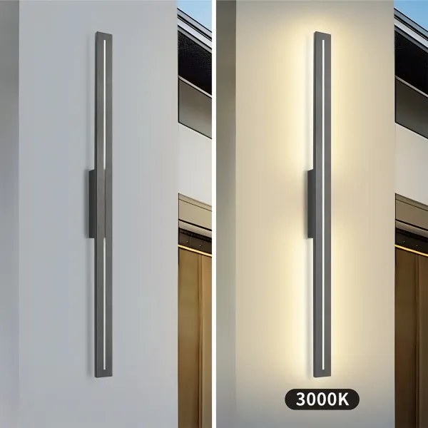 Brilagi - Lampada da parete LED per esterni LINEO LED/24W/230V 3000K IP65 antracite