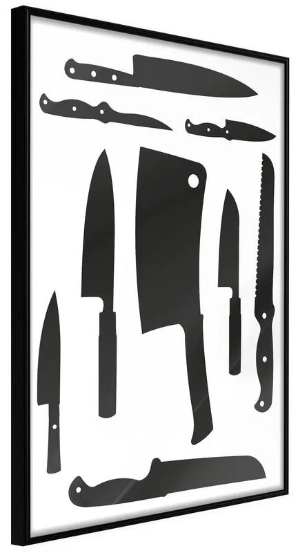 Poster  Chef's MustHave  Cornice Quadri Cornice nera, Larghezza x Altezza Home decor 30x45