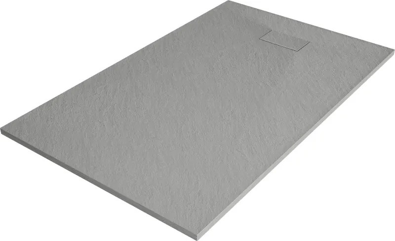 Mexen Hugo piatto doccia rettangolare SMC 140 x 80 cm, grigio - 42618014