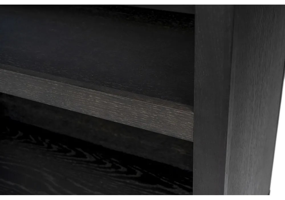 Libreria nera 90x173 cm Pimlico - Woodman