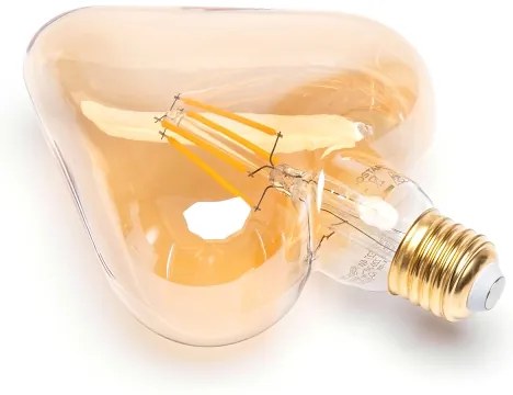 Lampadina LED FILAMENT E27/4W/230V 1800K cuore - Aigostar