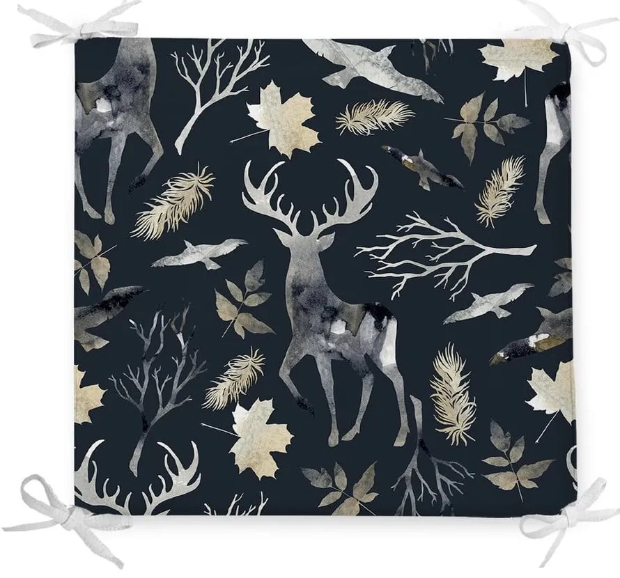 Cuscino natalizio in misto cotone Wild Forest, 42 x 42 cm - Minimalist Cushion Covers