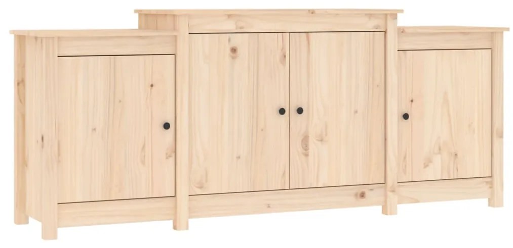 Credenza 164x37x68cm in legno massello di pino