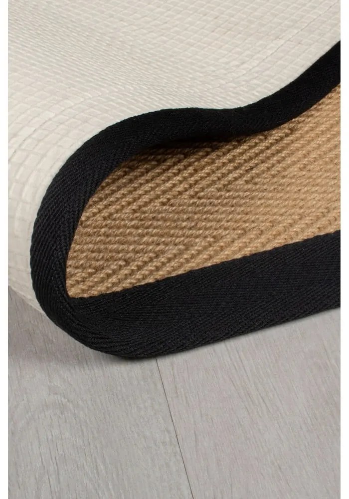 Runner in iuta di colore naturale 60x600 cm Kira - Flair Rugs