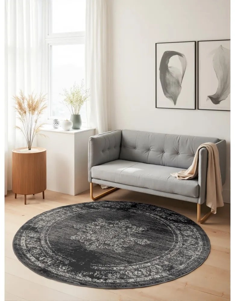 Tappeto rotondo grigio ø 160 cm Gloria Lydia – Hanse Home