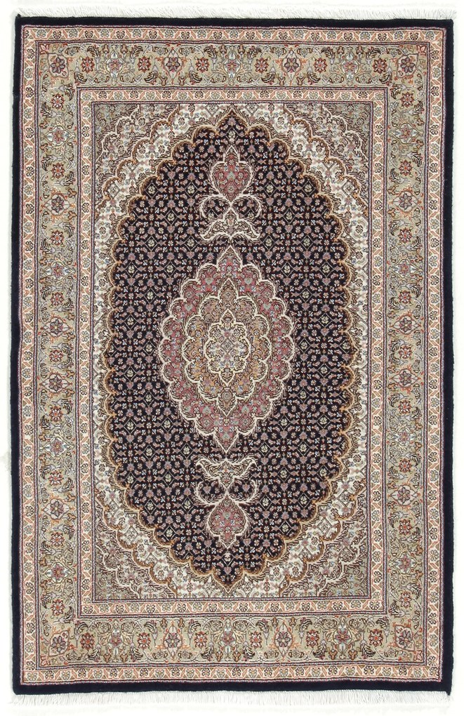 Tabriz Tappeto 80x130 (Iran) Annodato A Mano