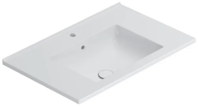 Ceramica Globo Anita H071 Lavabo 71x46 Sospeso in ceramica Bianco lucido