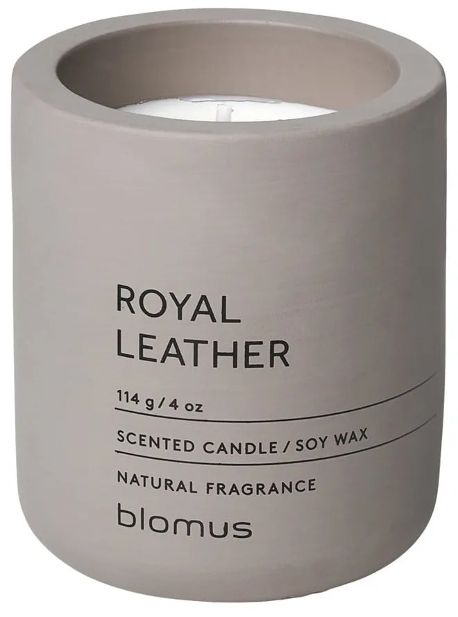 Candela di soia profumata tempo di combustione 24 ore Fraga: Royal Leather - Blomus