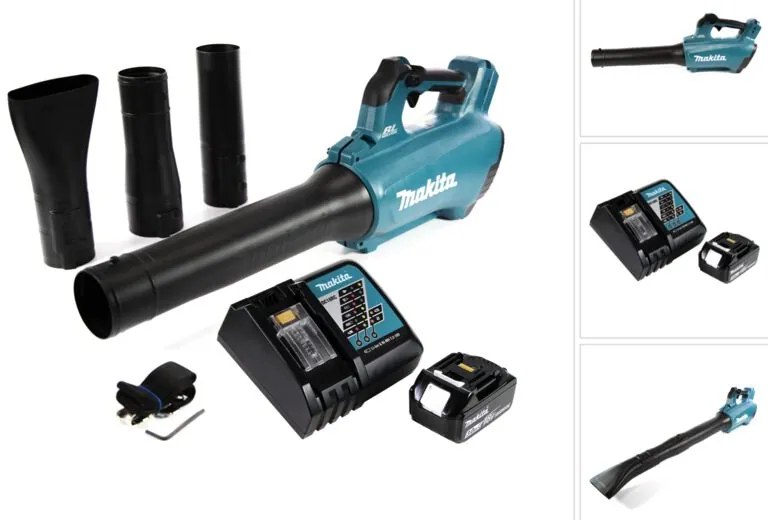 Makita DUB 184 RF1 Soffiatore a batteria 18 V Brushless + 1x Batteria 3,0 Ah + Caricabatterie