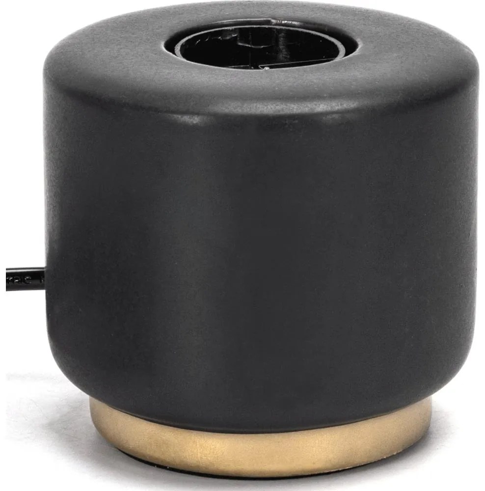 Aigostar - Lampada da tavolo 1xE27/60W/230V nero