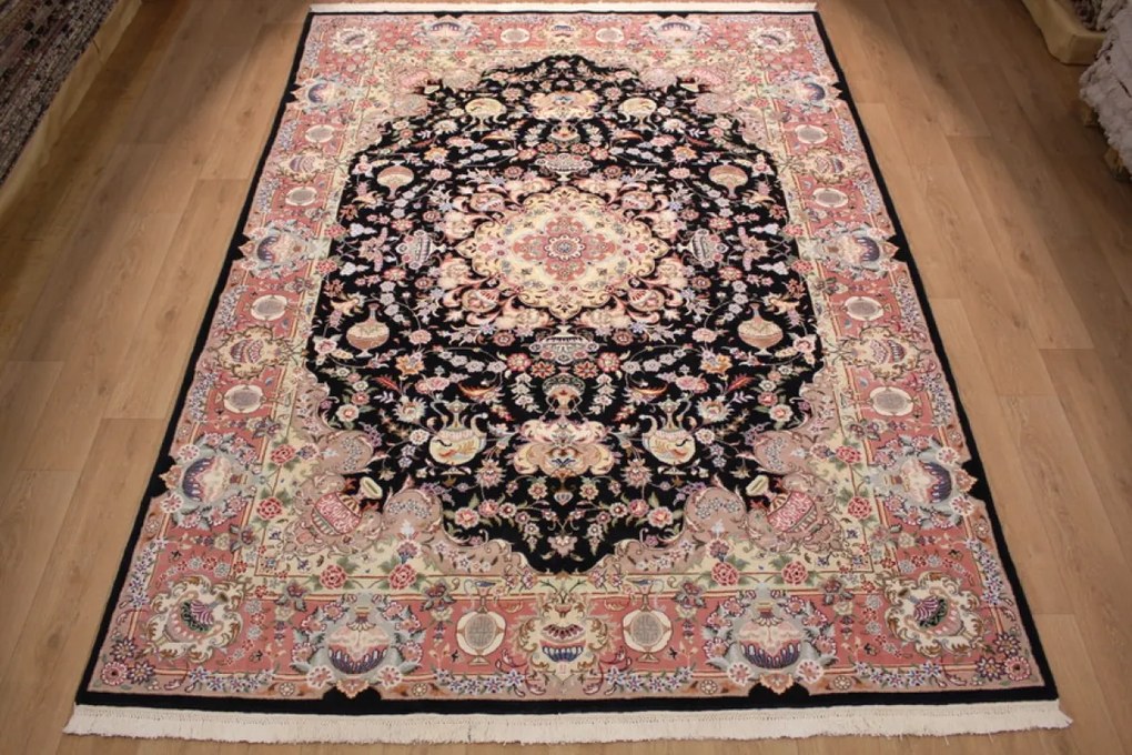 Mashad Tappeto 250 x 340 (Iran) Annodato A Mano