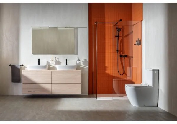 JIKA H8183820001041 - Lavandino da appoggio LYRA 55x40 cm ceramiche/bianco