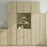 Credenza Rovere Sonoma 80x42,5x249 cm in Legno Multistrato 3281359