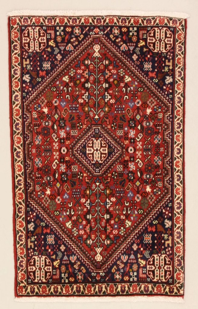 Abadeh Tappeto 70x110 (Iran) Annodato A Mano