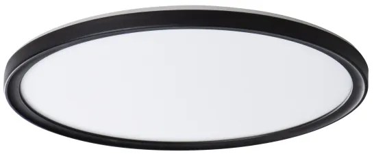 Kanlux 31517 - Plafoniera LED AZPO LED/22W/230V Ø 42 cm IP54 nera