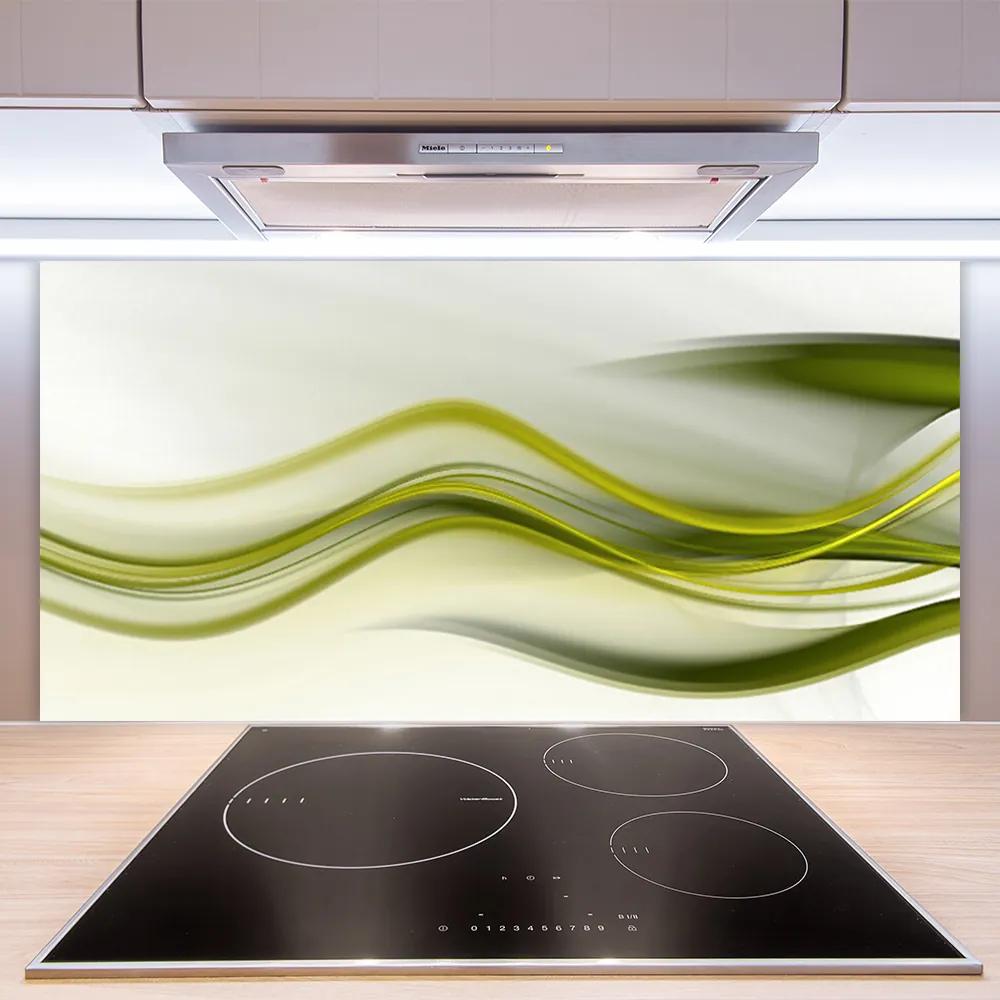 Pannello cucina paraschizzi Grafica di astrazione 100x50 cm