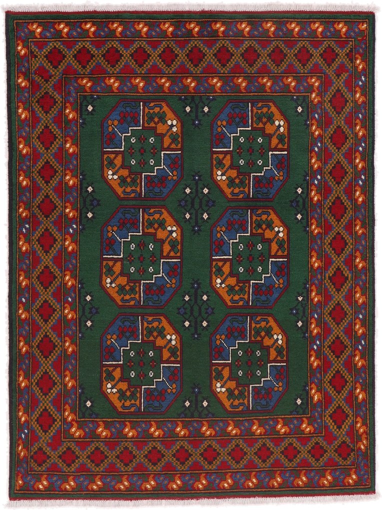 Afghan Tappeto orientale 140x190 (Afghanistan) Annodato A Mano