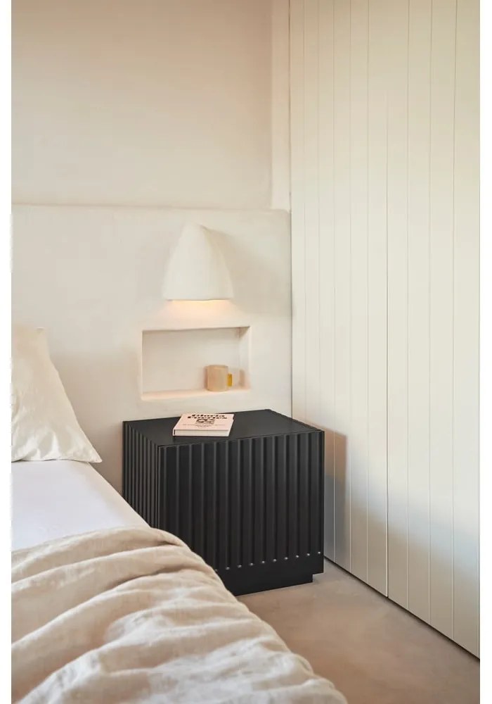 Comodino nero Doric - Teulat