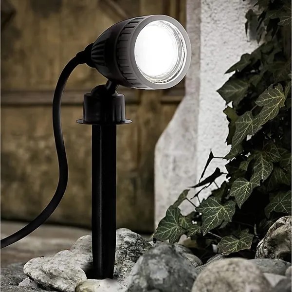 Eglo 31028 - Set 3x lampade LED RGBW da esterno NEMA-C 1xGU10/5W/230V IP44 nere + telecomando