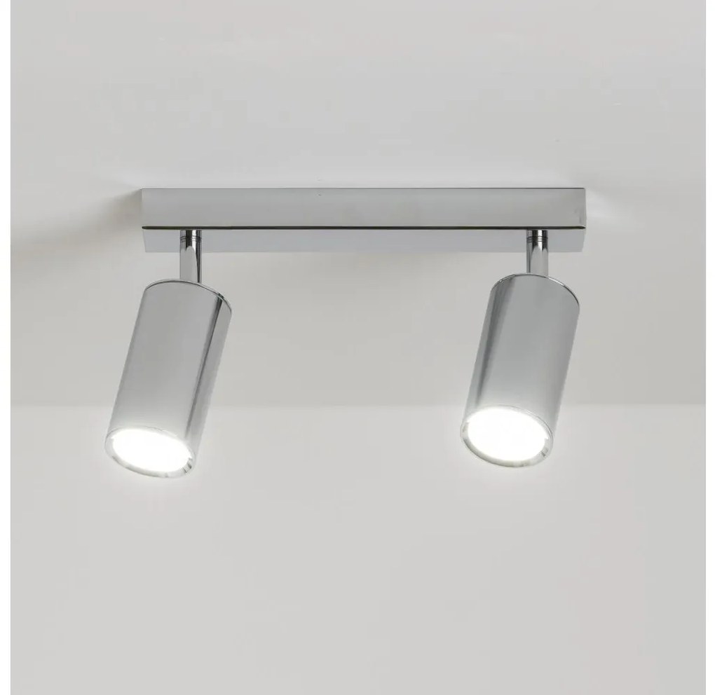 Brilagi - Luce Spot da bagno SELE 2xGU10/30W/230V IP44 cromo lucido
