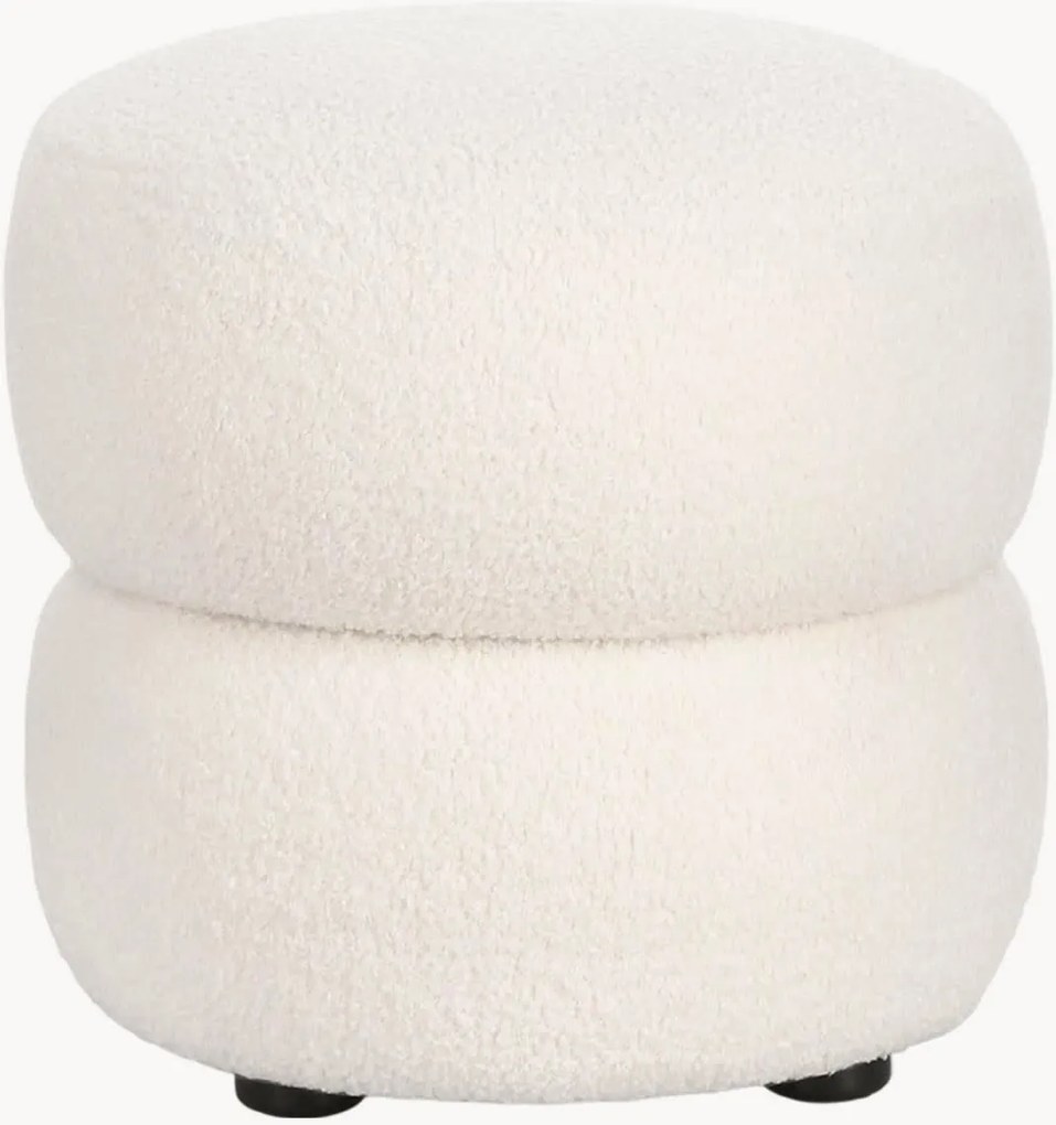 Pouf in bouclé Gabby