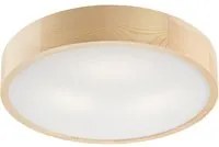 Lampada a Soffitto Eveline, Marrone, Legno, 47x47x8 cm, EPIKASA