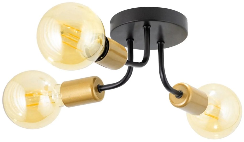 Lampada APP1117-3C Black Gold