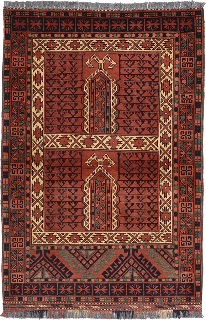 Hatschlu Tappeto 110 x 150 (Afghanistan) Annodato A Mano