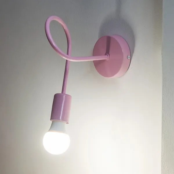 Applique OXFORD 1xE27/15W/230V rosa